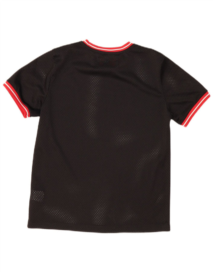 T-shirt grafica FILA per ragazzi 13-14 anni in poliestere nero
