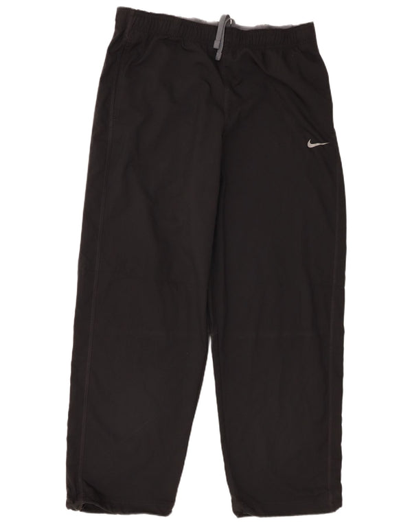 Pantaloni da tuta Nike Dri Fit da uomo, grandi, in poliestere nero