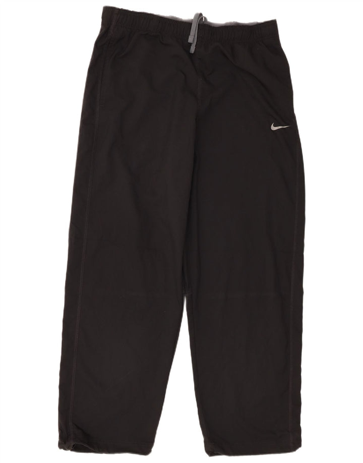 Pantaloni da tuta Nike Dri Fit da uomo, grandi, in poliestere nero