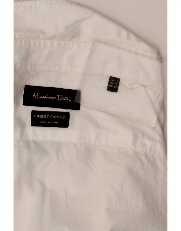 Camicia da uomo Massimo Dutti piccola bianca