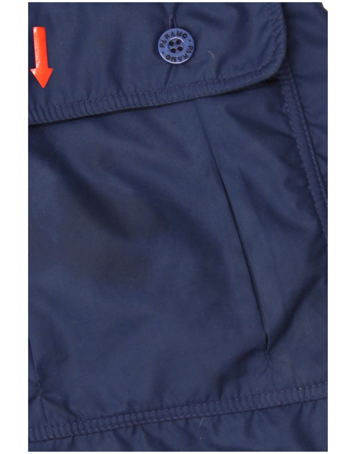 Giacca impermeabile Nikwax Analogy da uomo UK 38 Poliestere blu navy medio