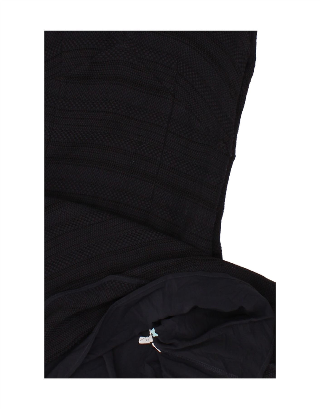 TRUSSARDI JEANS Womens Sleeveless A-Line Dress IT 42 Medium Navy Blue Vintage Trussardi Jeans and Second-Hand Trussardi Jeans from Messina Hembry 