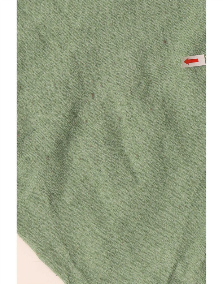 Maglione maglione girocollo oversize da donna Marks & Spencer UK 16 grande verde