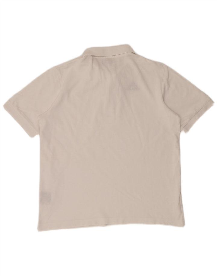 Polo Uomo KAPPA Cotone Medio Bianco