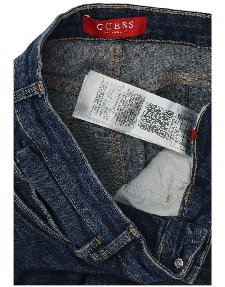 Jeans skinny GUESS da donna W29 L28 cotone blu navy