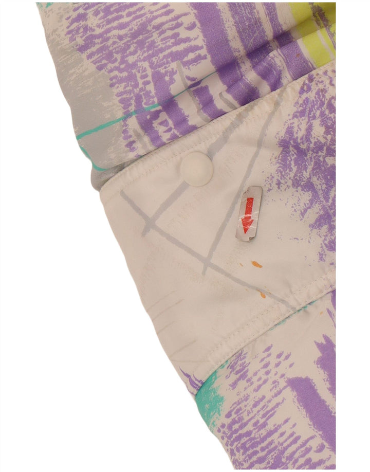 Tuta da sci da donna Golden Team IT 44 Poliammide color block viola medio