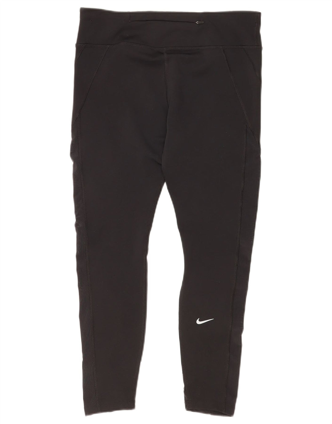 Leggings Nike Dri Fit da donna, grandi, in poliestere nero