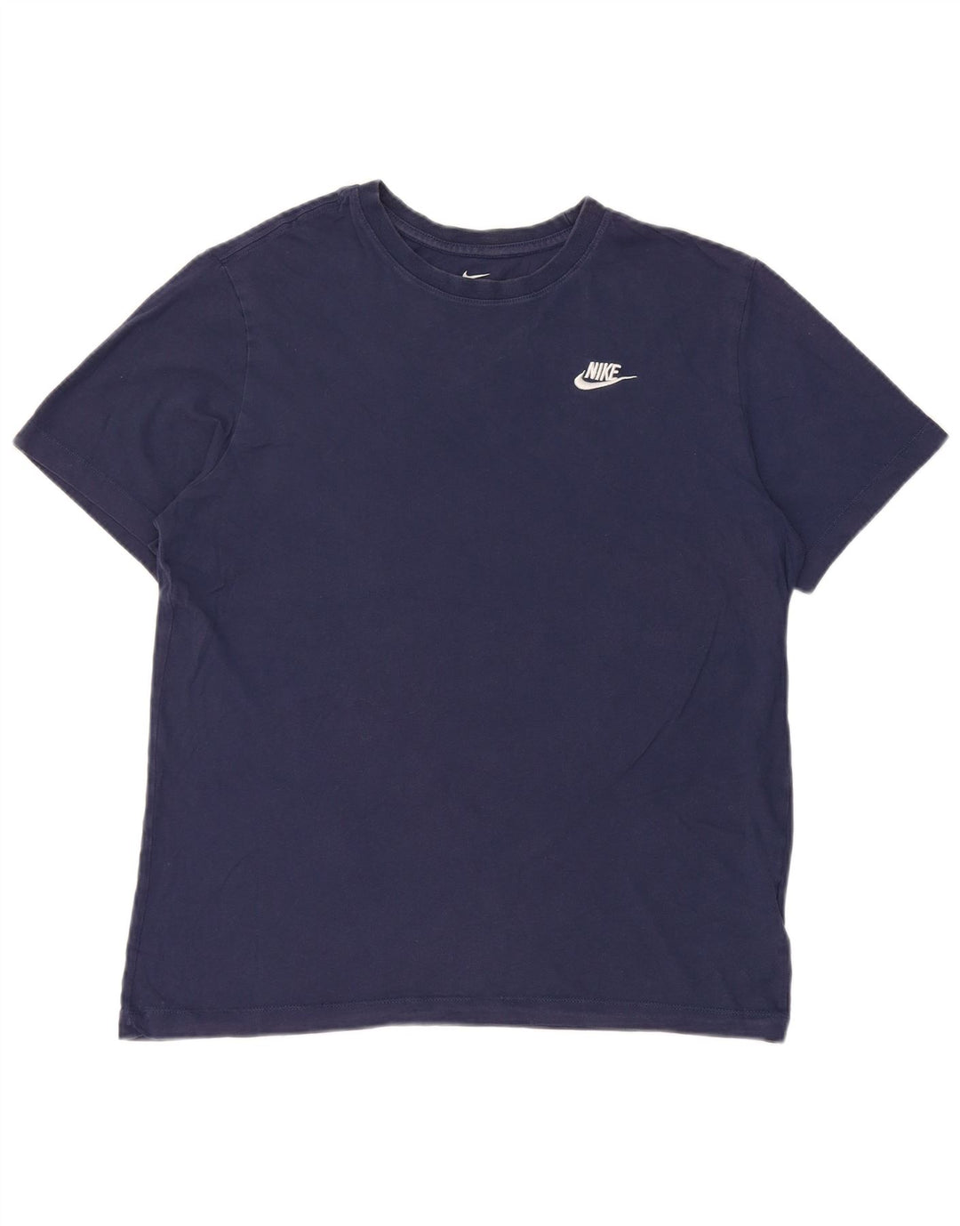 T-shirt da uomo Nike Top in cotone blu navy medio