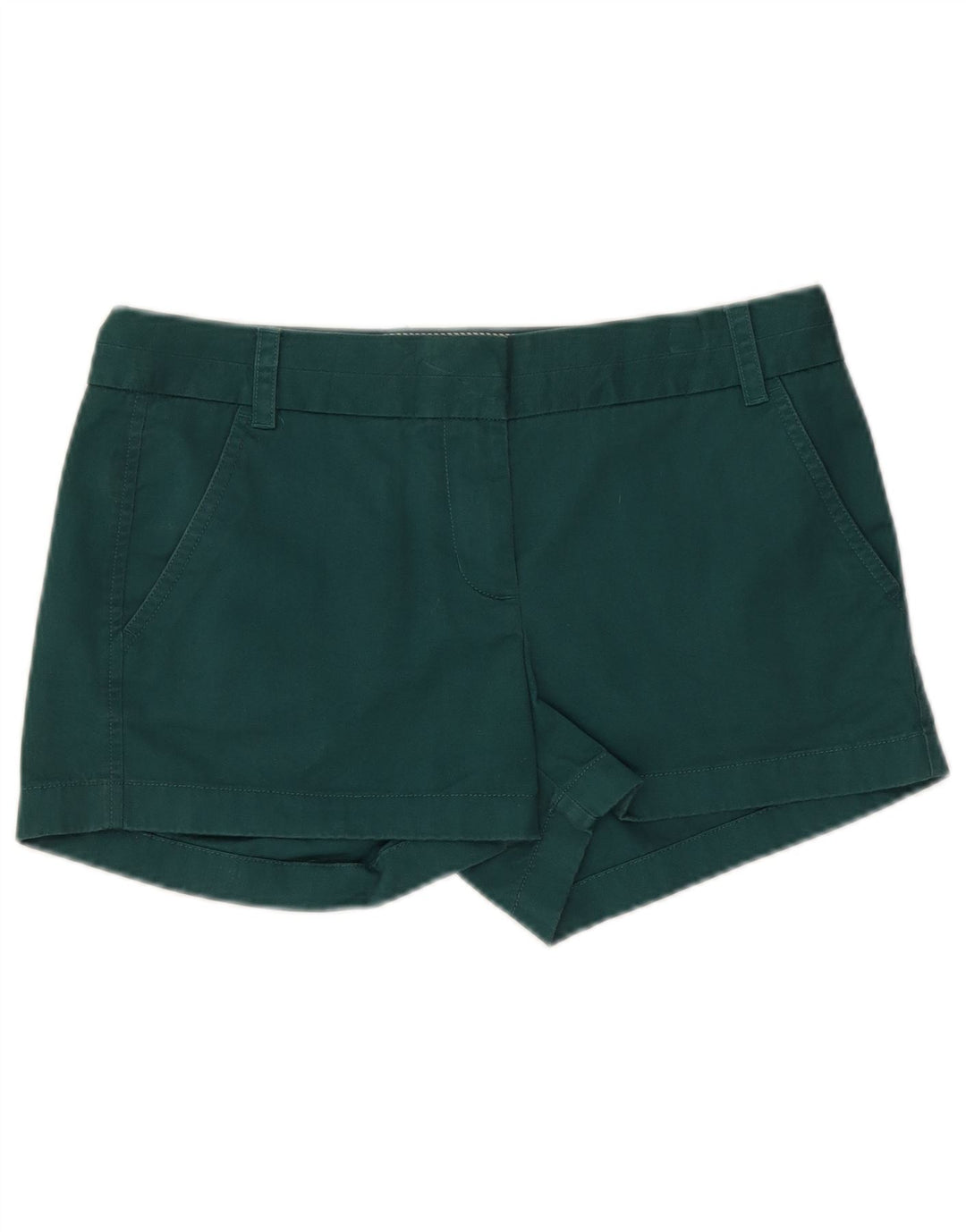 Pantaloncini chino da donna J. CREW US 4 Small W32 cotone verde
