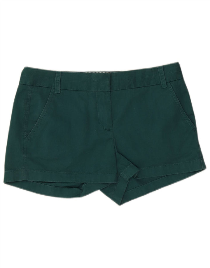 Pantaloncini chino da donna J. CREW US 4 Small W32 cotone verde