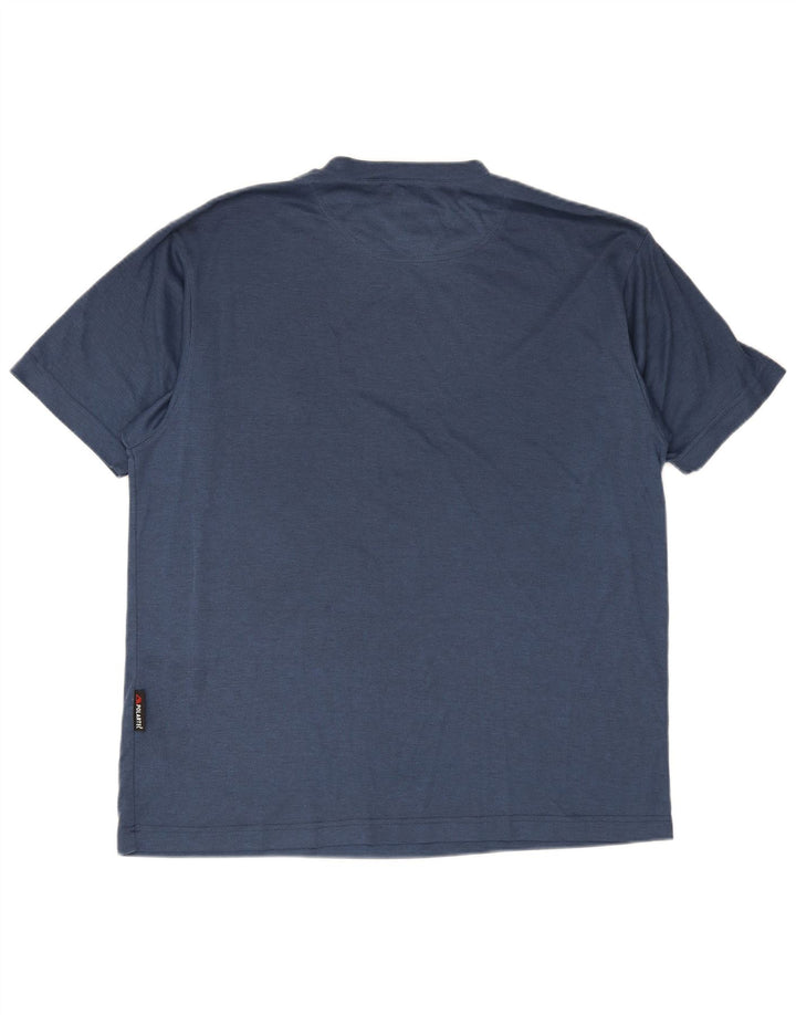 T-shirt da uomo Jack Wolfskin Top XL poliestere blu