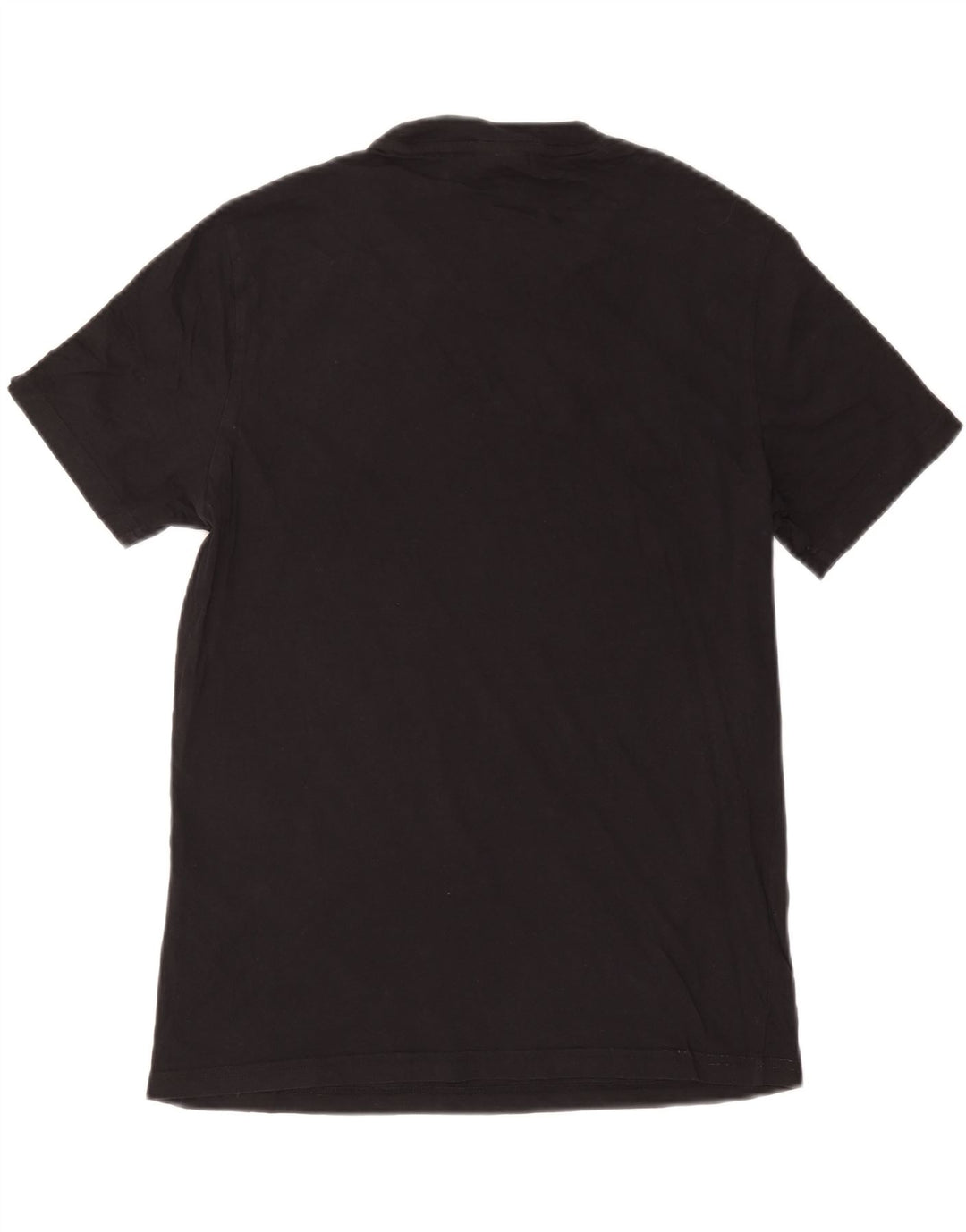 T-shirt grafica da uomo Champion Top in cotone nero medio