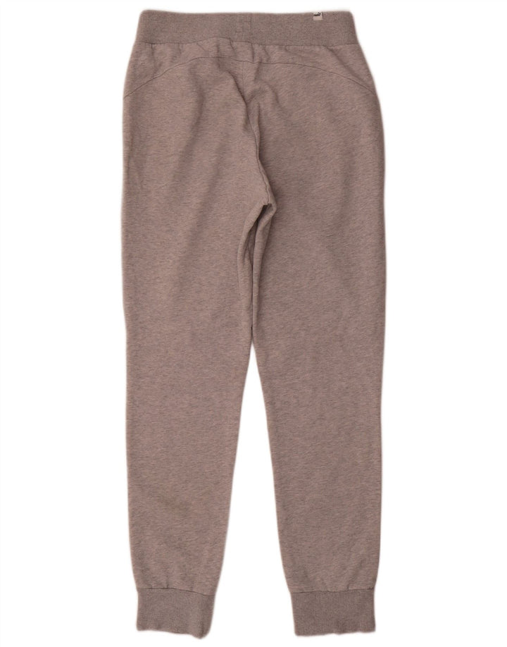 Pantaloni da tuta da donna Puma Joggers UK 12 Cotone grigio medio
