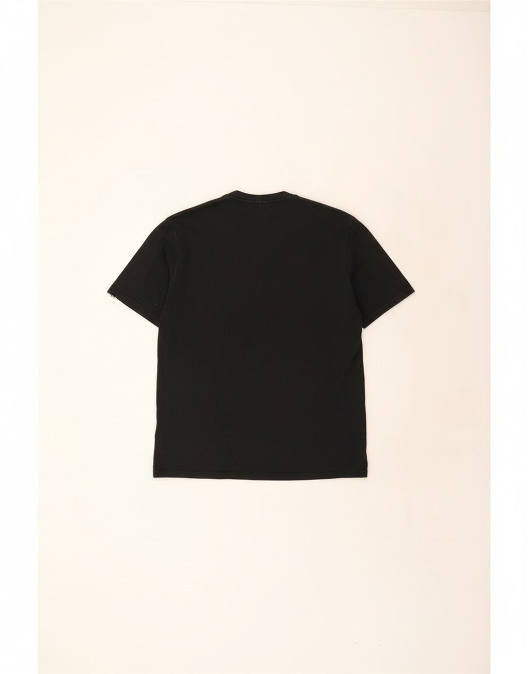 T-shirt grafica da uomo Kappa Top grande in cotone nero