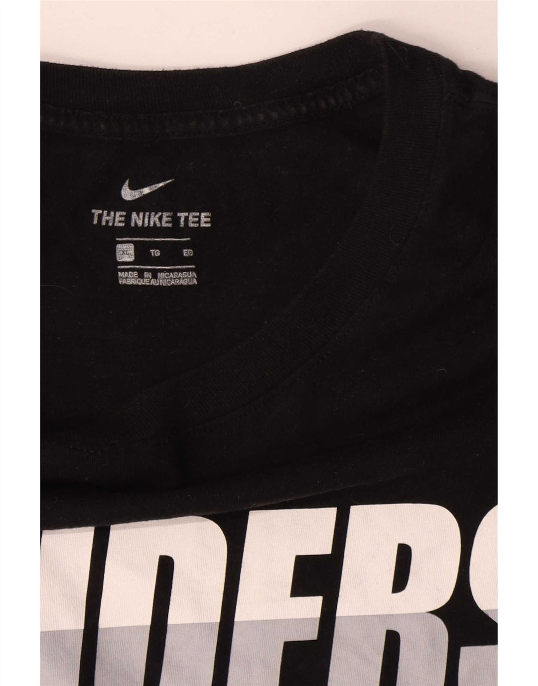 Maglietta grafica Nike Raiders da uomo XL nera