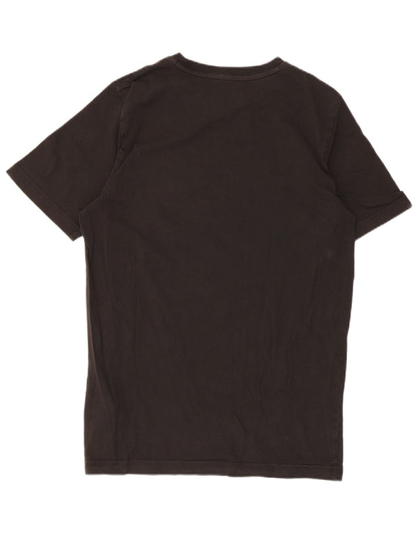T-shirt grafica da uomo Puma Top Small in cotone nero