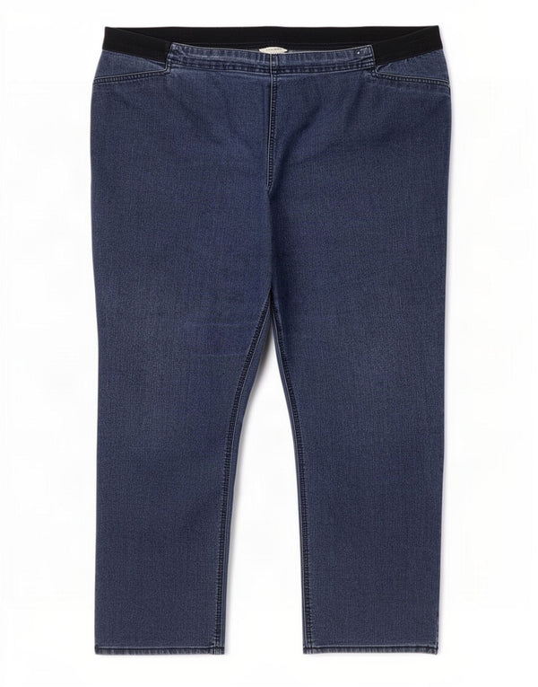 Jeans Jeggings Autograph da donna Marks & Spencer UK 26 5XL W48 L28 Blu