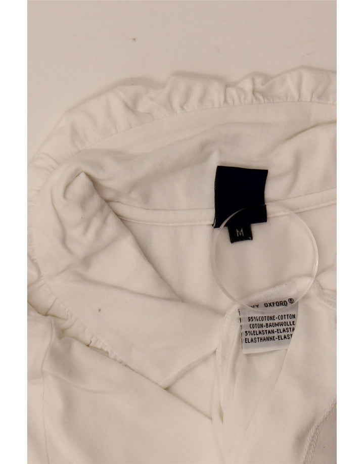 Polo da donna IVY OXFORD UK 12 cotone bianco medio