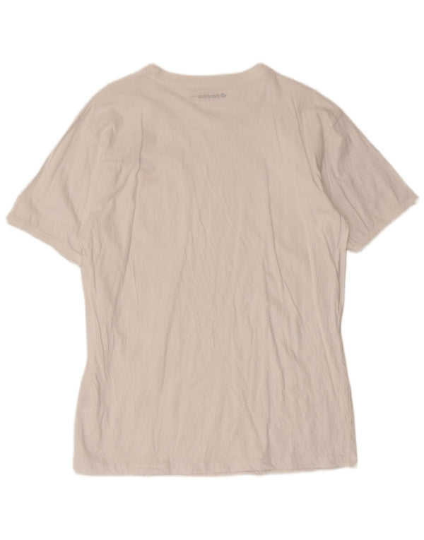T-shirt da uomo Lotto Top 2XL cotone bianco