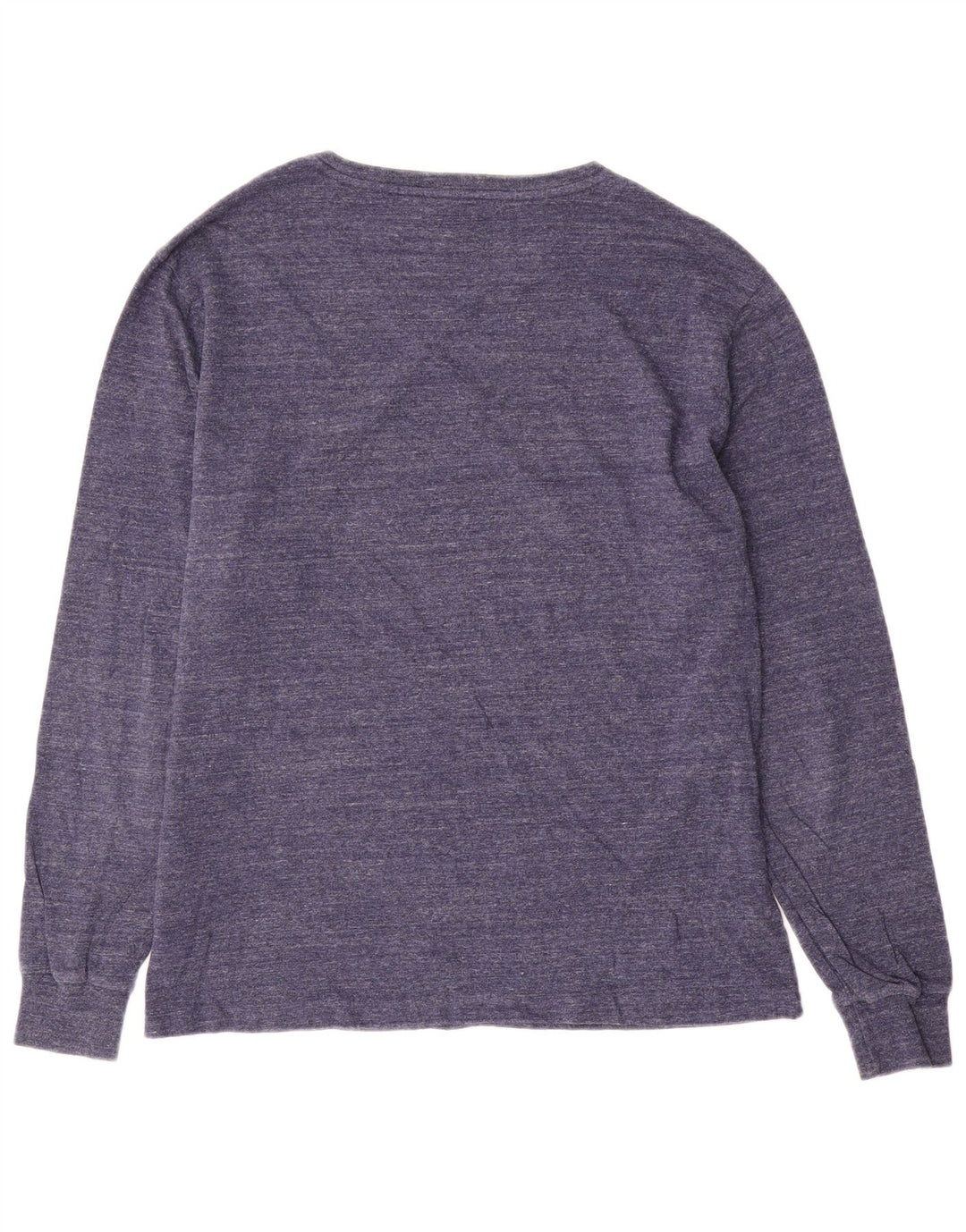 Polo Ralph Lauren Top da uomo a maniche lunghe in cotone blu navy medio