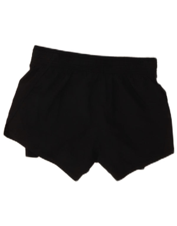 Pantaloncini sportivi Nike da donna Dri Fit UK 4 XS poliestere nero