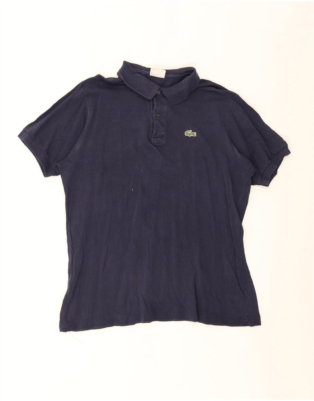 Polo da uomo Lacoste taglia 5 grande in cotone blu navy