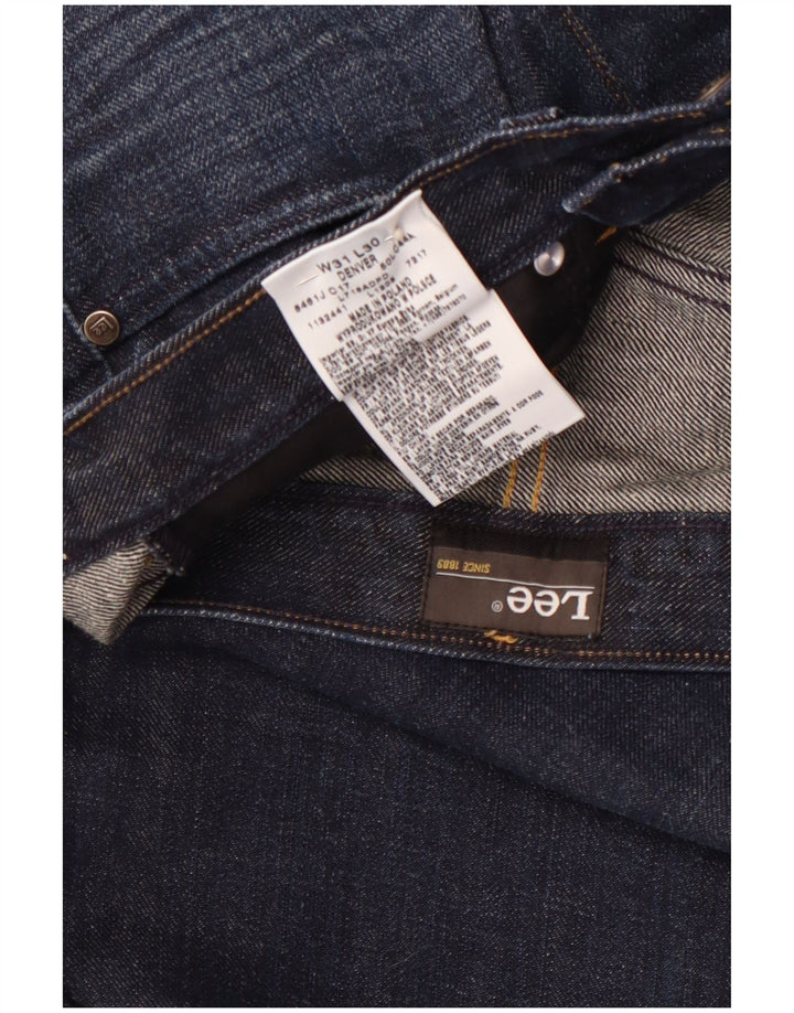 Jeans LEE Denver Bootcut da uomo W31 L30 in cotone blu navy