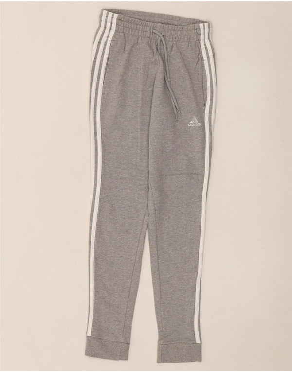 Pantaloni da tuta da donna Adidas Joggers UK 4/6 XS Cotone grigio
