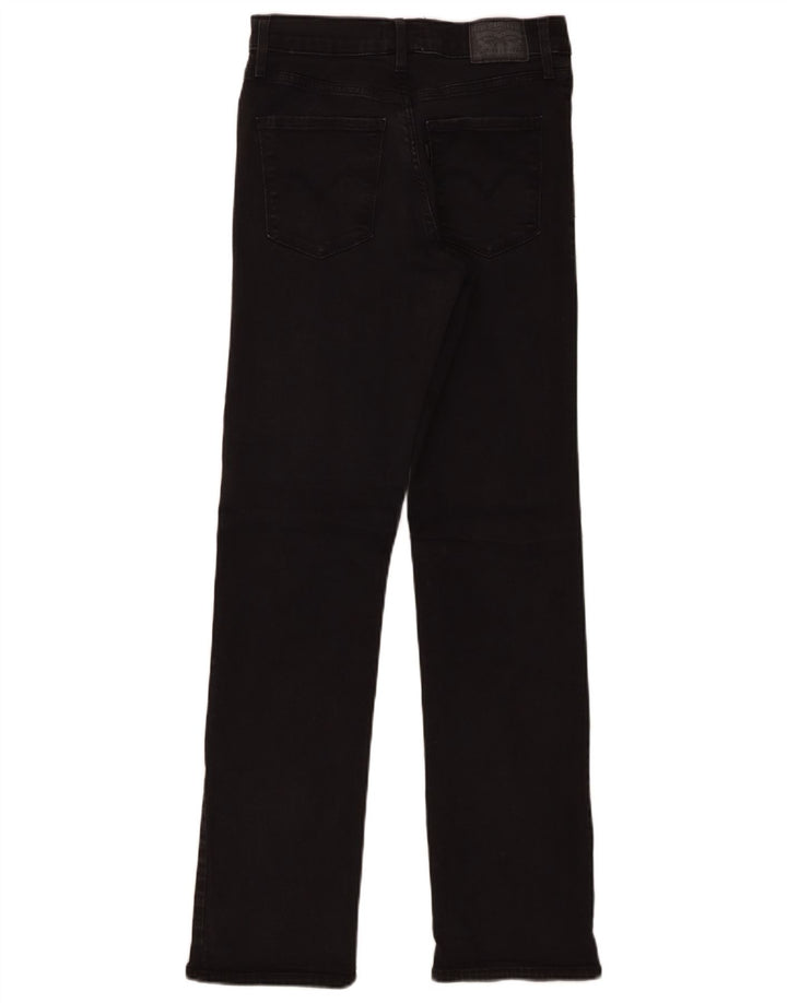 Jeans dritti modellanti da donna Levi's 314 W29 L32 cotone nero