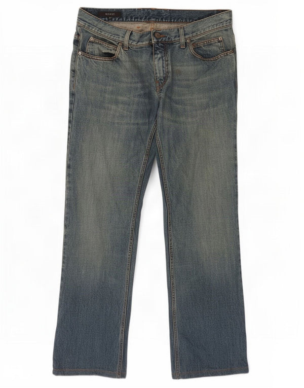 Jeans dritti da uomo Gucci IT 52 XL W36 L31 Cotone blu