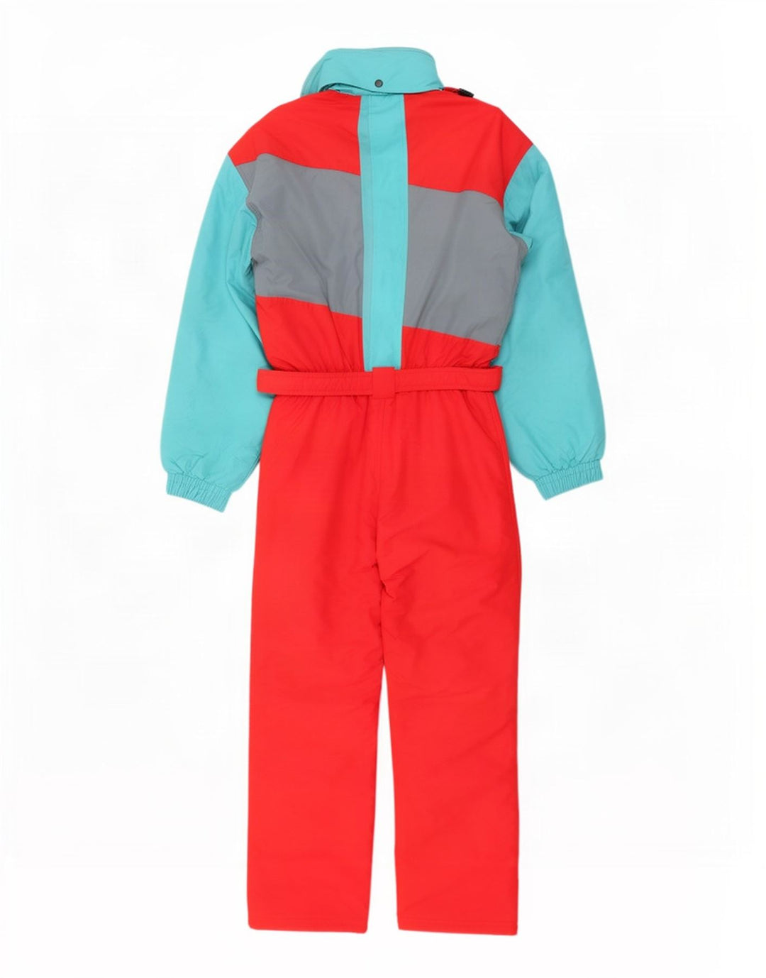 Tuta da sci da uomo con cappuccio Etirel Small Red Colourblock