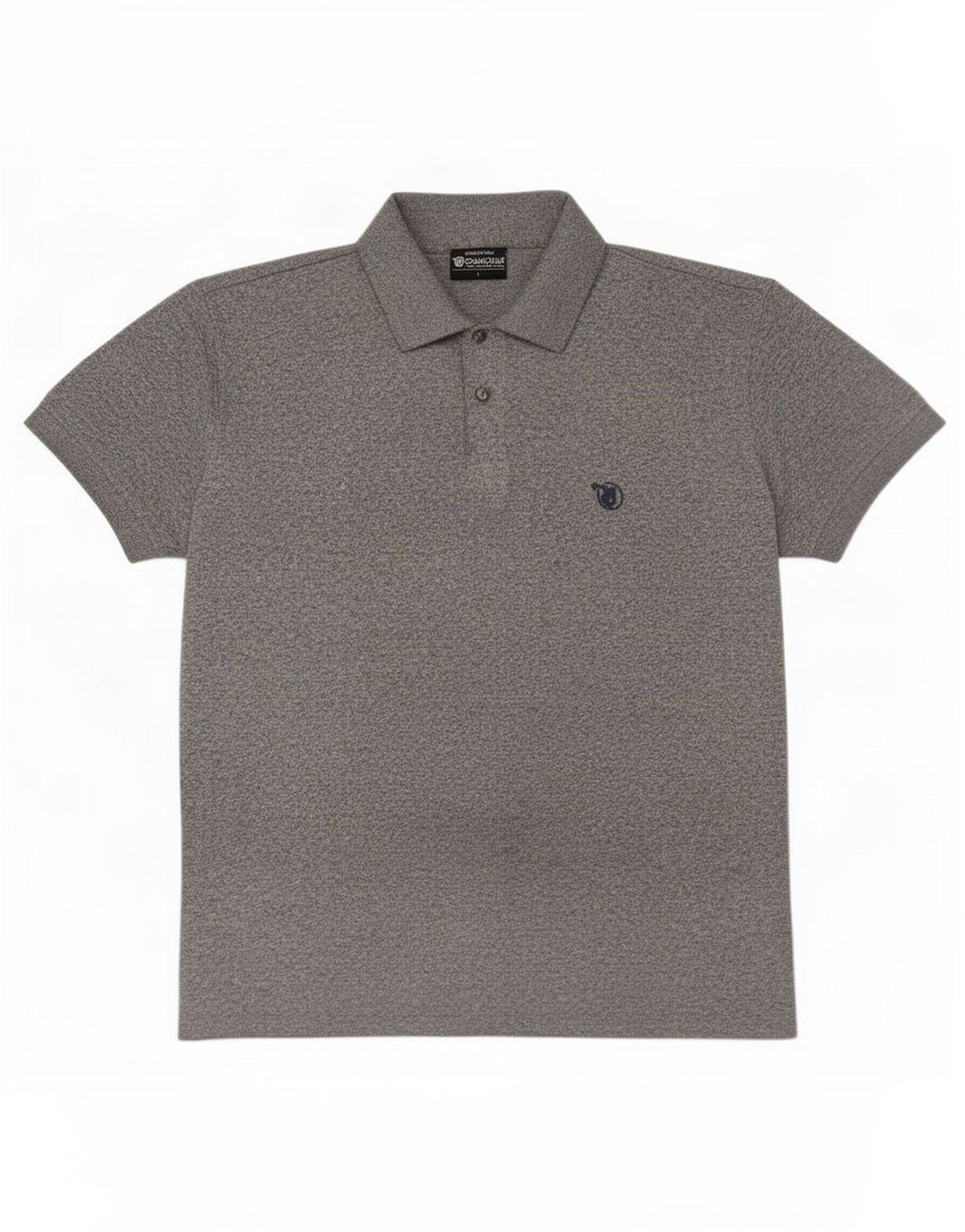 Polo da uomo Gymnasium grande grigia screziata