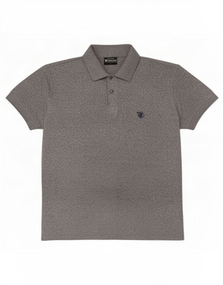 Polo da uomo Gymnasium grande grigia screziata