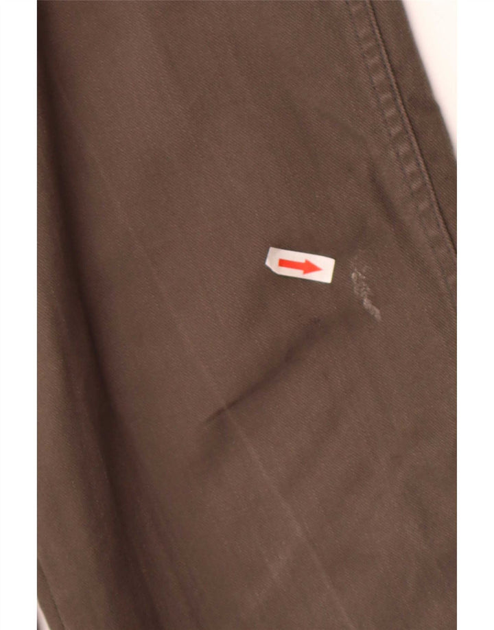 Jeans dritti regolari da uomo Wrangler W36 L34 cotone marrone