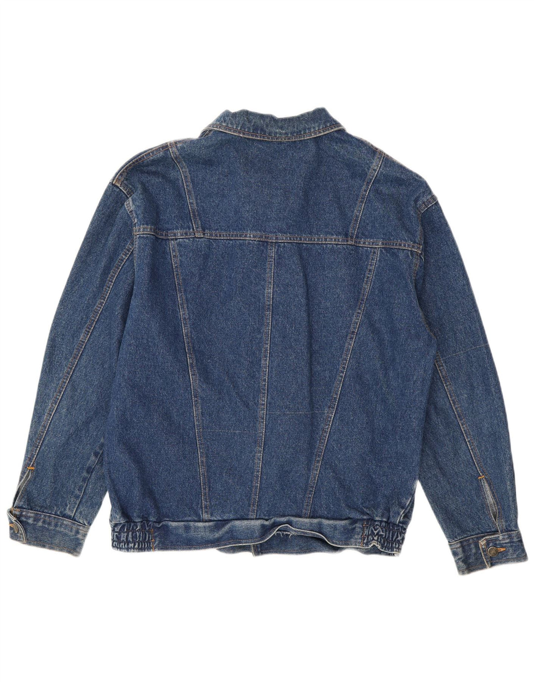 Giacca di jeans vintage da uomo IT 48 in cotone blu medio