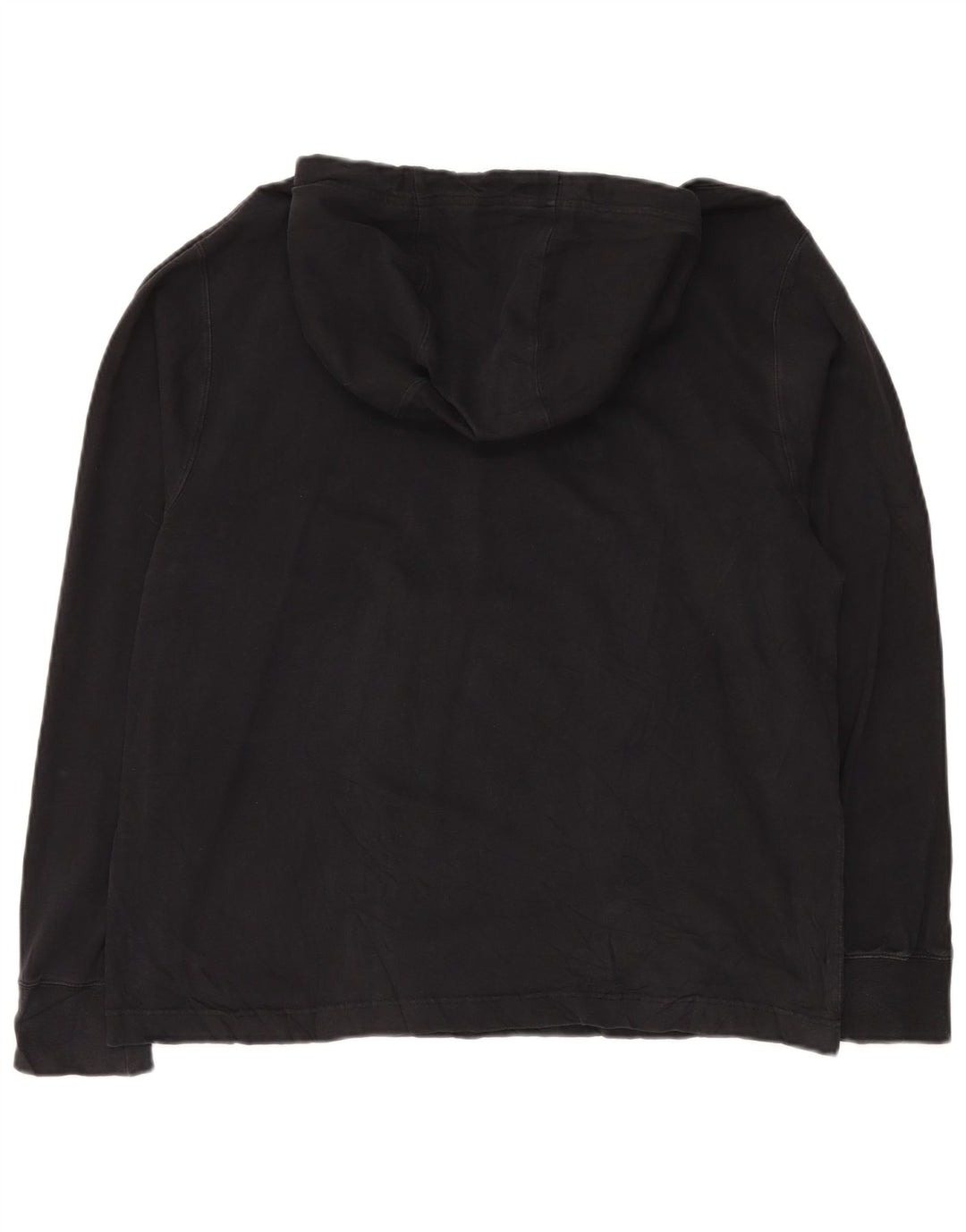 Felpa con cappuccio da uomo Nike Large in cotone nero