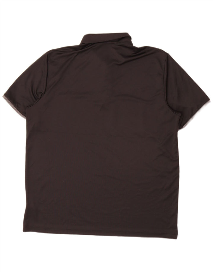 Polo Adidas Primegreen da uomo XL in poliestere a righe nere