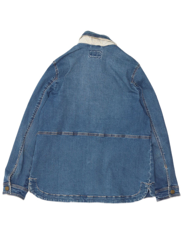 Giacca di jeans da donna Joules UK 12 Cotone blu medio