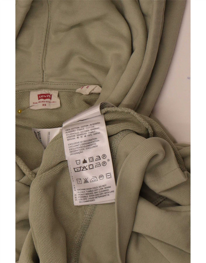 Maglione con cappuccio da uomo Levi's XS in cotone kaki