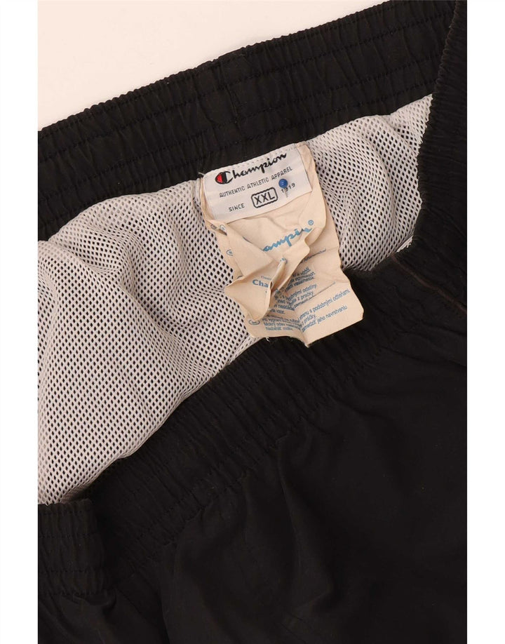 Pantaloni da tuta da uomo Champion 2XL Poliestere nero