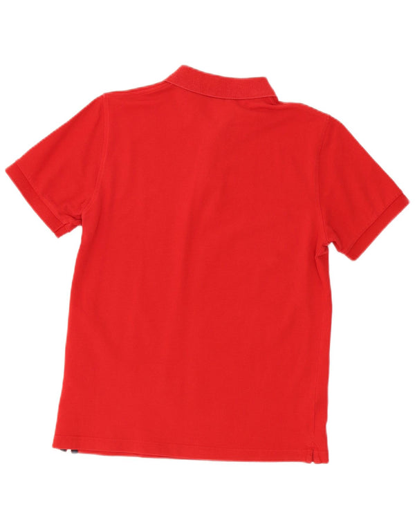 Polo da uomo Sun68 piccola rossa in cotone