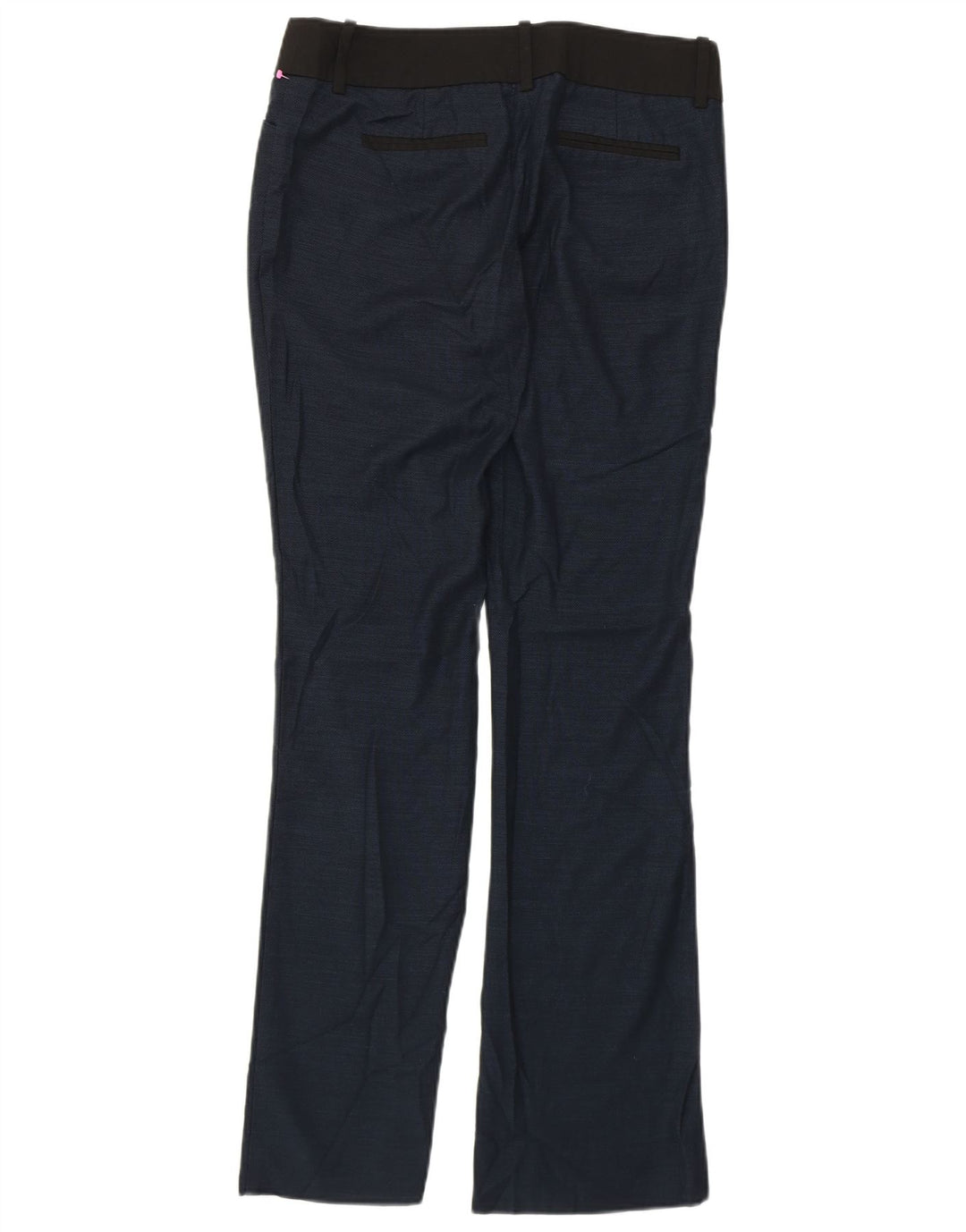 Pantaloni casual da donna MOSSIMO Bootcut US 2 XS W29 L31 poliestere blu navy