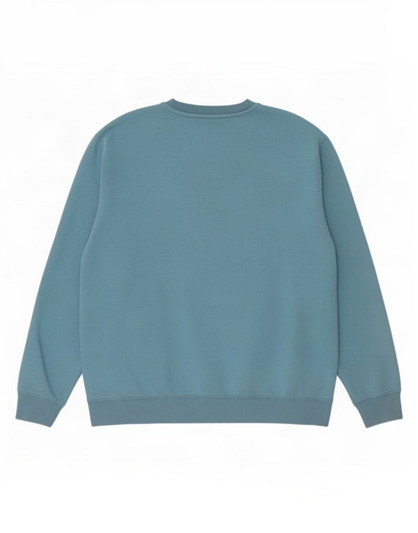 Felpa Nike Uomo Maglione XL Blu Cotone