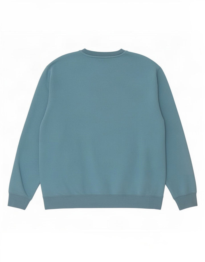 Felpa Nike Uomo Maglione XL Blu Cotone