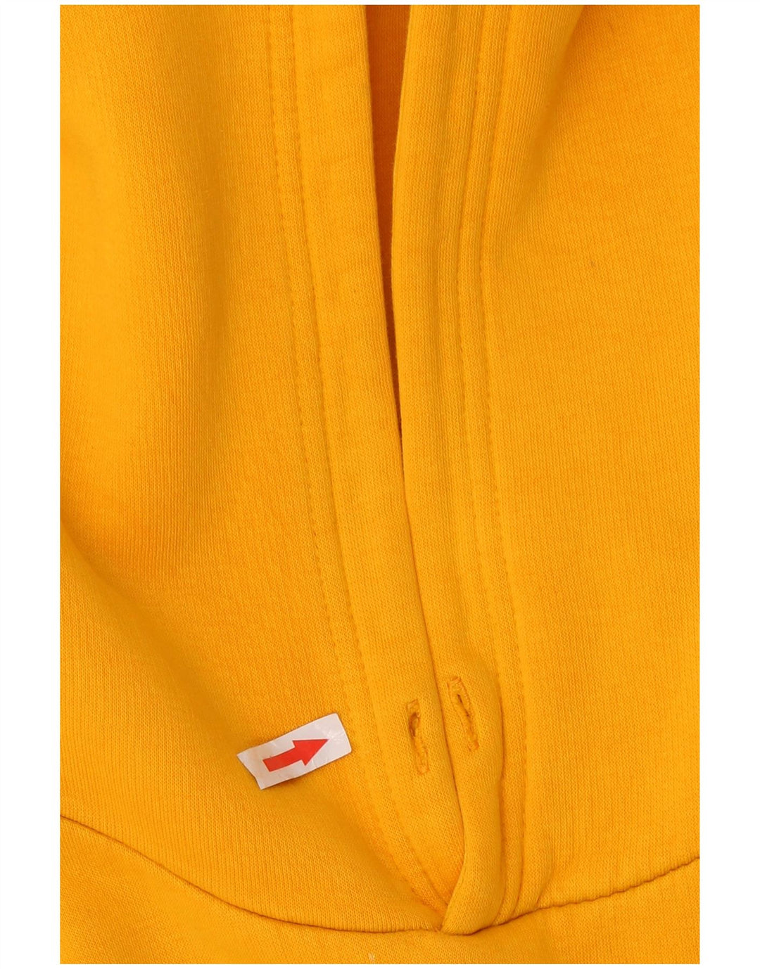 Maglione con cappuccio grafico da uomo Champion in cotone giallo medio
