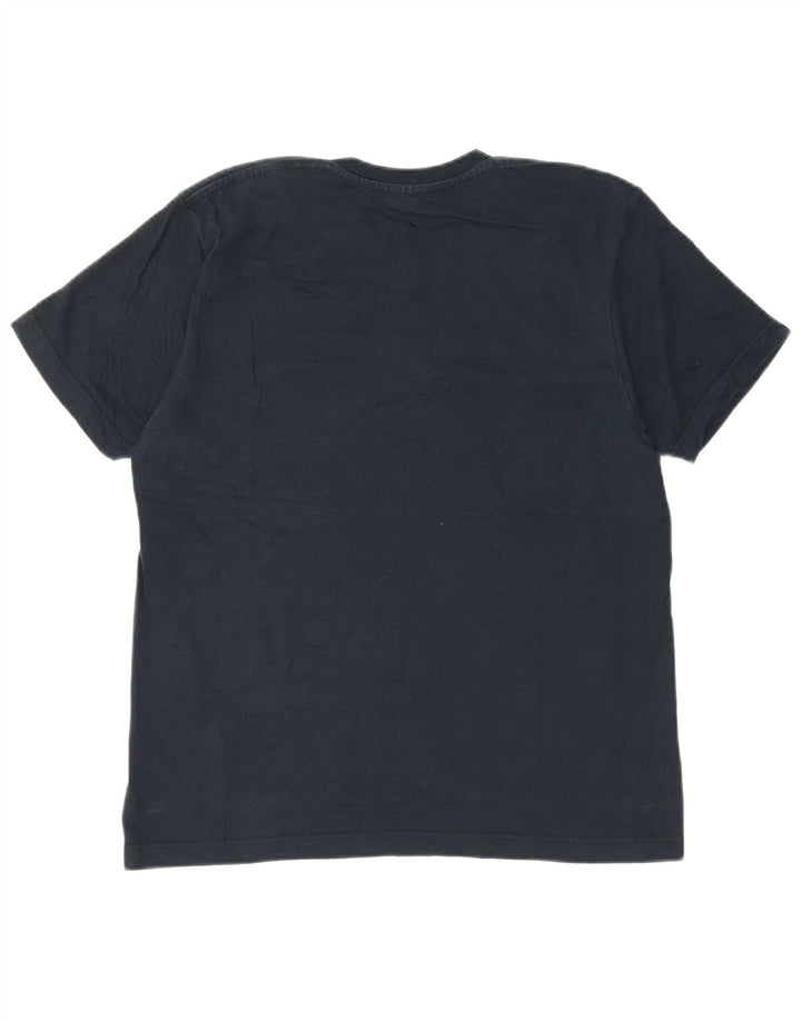 T-shirt da uomo Champion Top Small in cotone blu navy