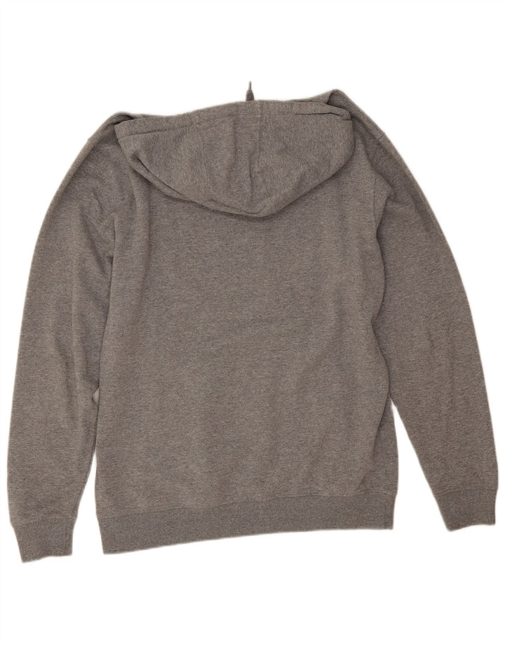 Felpa con cappuccio grafica da uomo Vans Small in cotone grigio