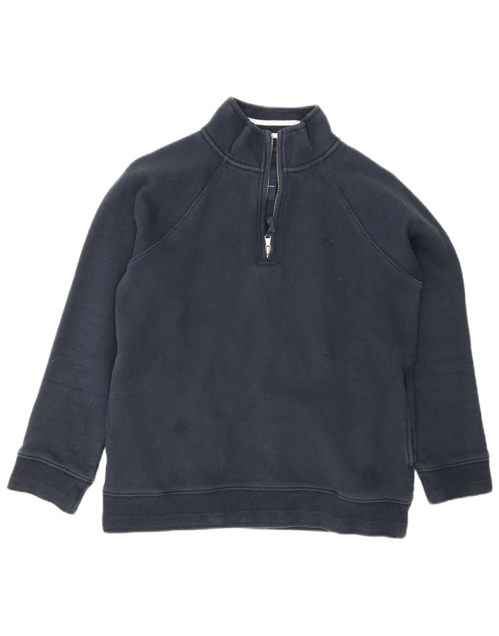 Crew Clothing Felpa oversize da donna Maglione UK 10 Small Blu navy