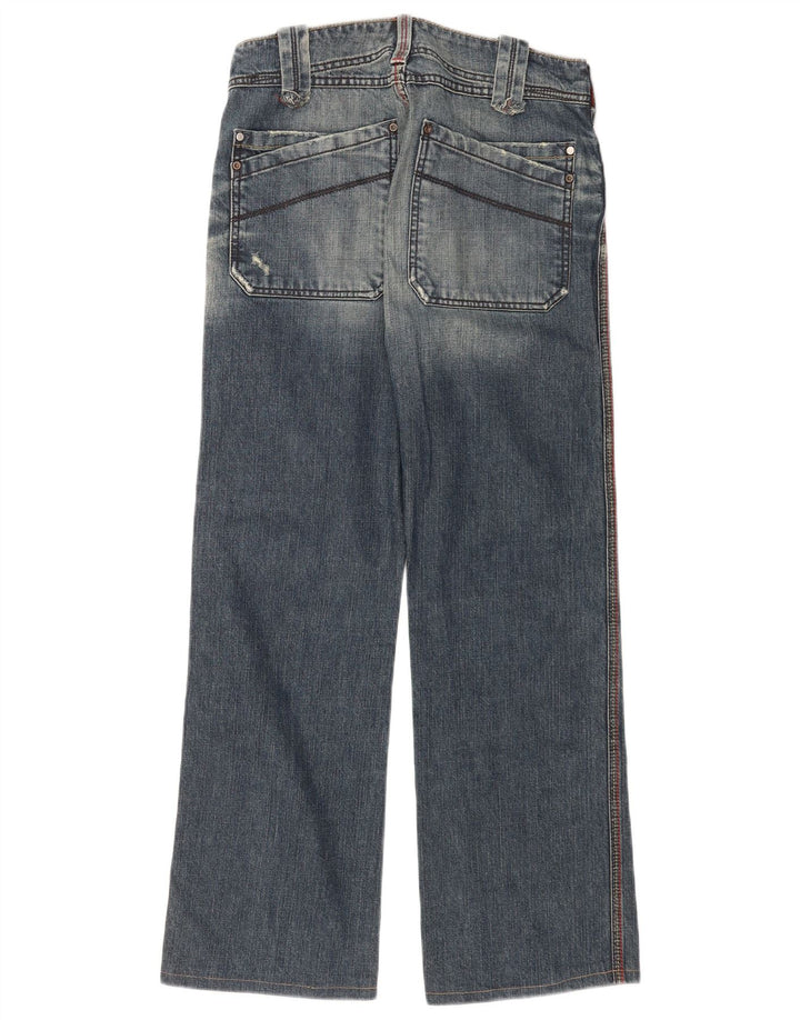 Jeans dritti da donna Diesel W29 L28 cotone blu