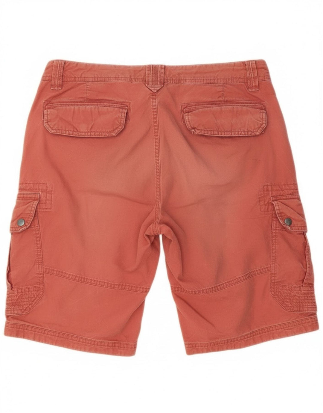 Pantaloncini cargo da uomo Fat Face W36 grandi in cotone rosso